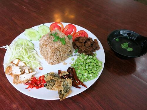 'Khao Kluk Kapi' at Talalask in Bangkok