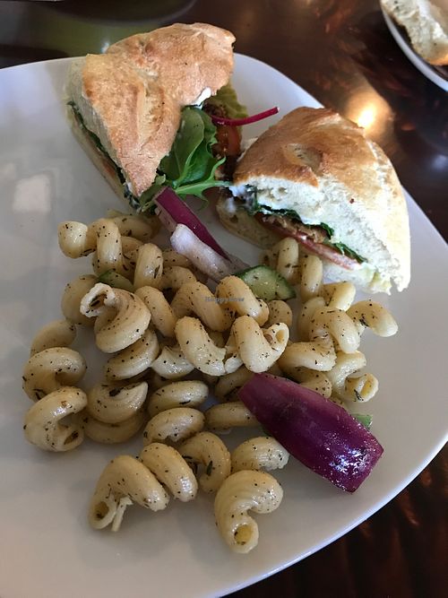 vegan tempeh BLTA  at The Wild Bean in Lewisburg