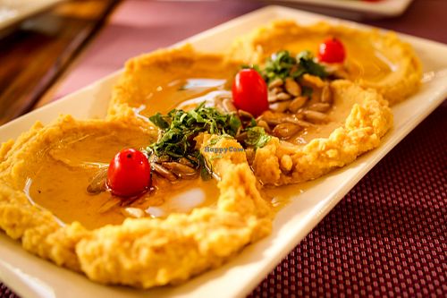 hummus at Coara  in Kfar Katra