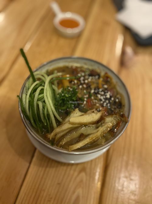 Vegan ramen at Goroh in Omsk
