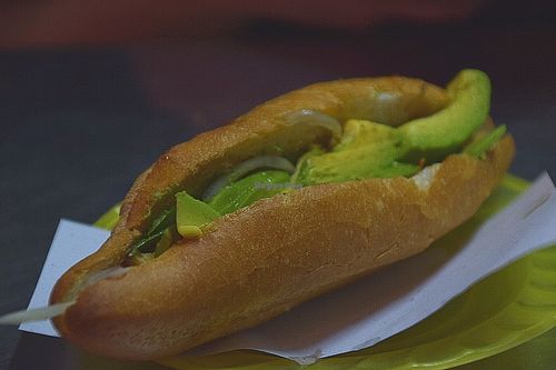 Vegan Bahn Mi at Phi Banh Mi in Hoi An