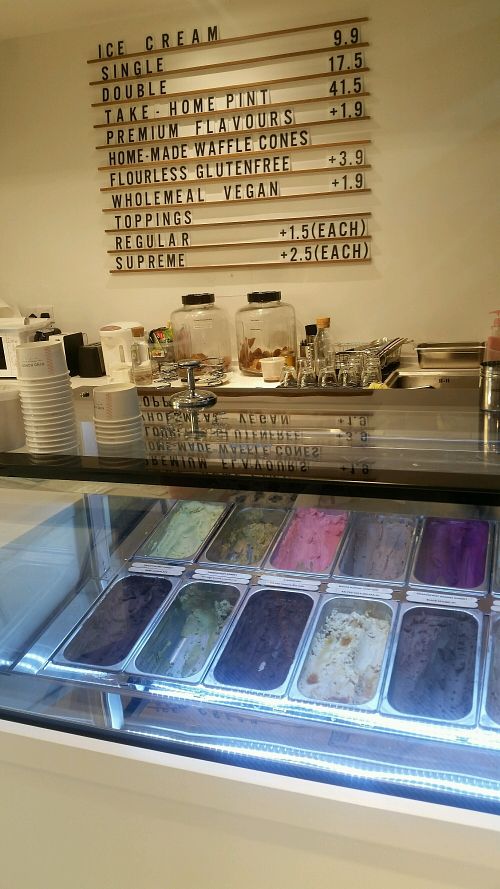 vegan ice cream! !!!!! at Kind Kones - Mont Kiara in Kuala Lumpur