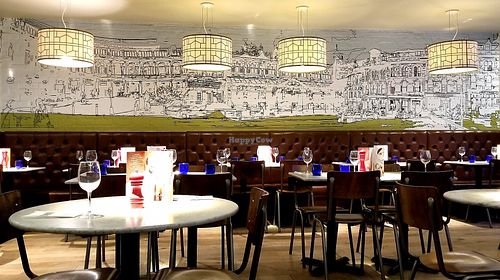 Quiet time of day, but it filled up quickly! at Pizza Express in Harrogate