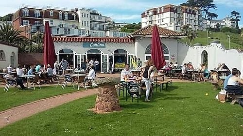 Outside seating area of Cantina  at Cantina in Paignton