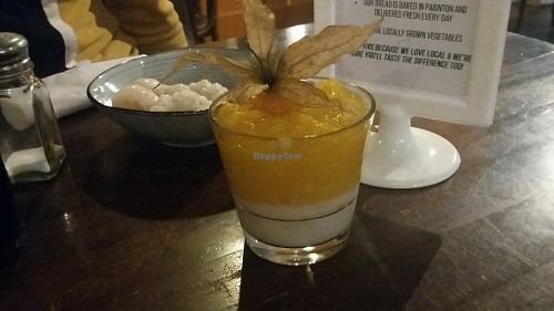 Vegan desserts from the monthly vegan night at Cantina in Paignton