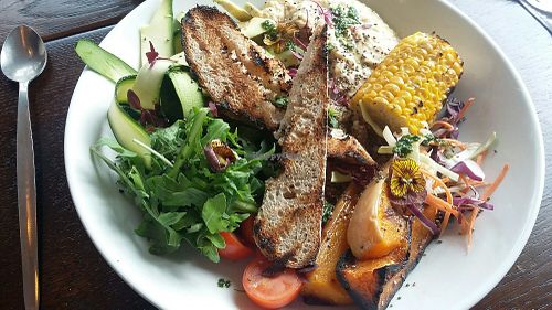 Vegan Buddha Bowl - August 2018 at Cantina in Paignton