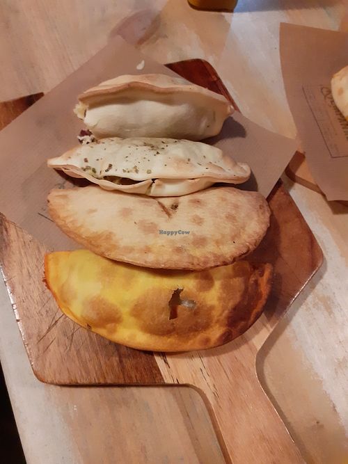 Vegan empanadas at Dempanadas in Valencia