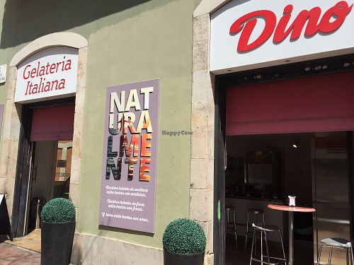 Front  at Dino Gelateria Italiana in Barcelona