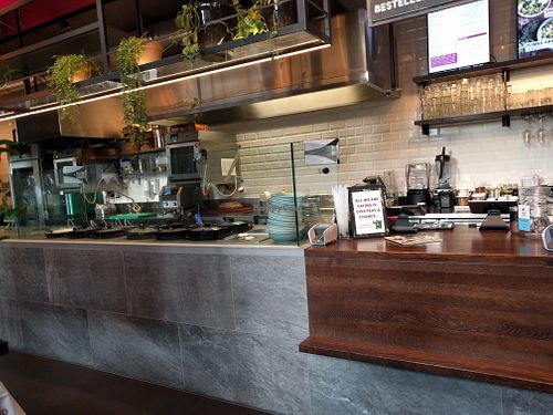 Counter at Beetnut in Zurich