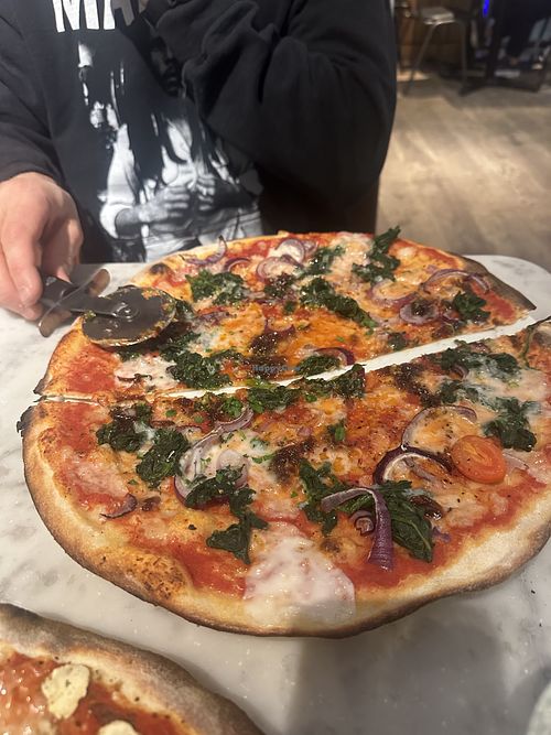   at Pizza Express in Skipton