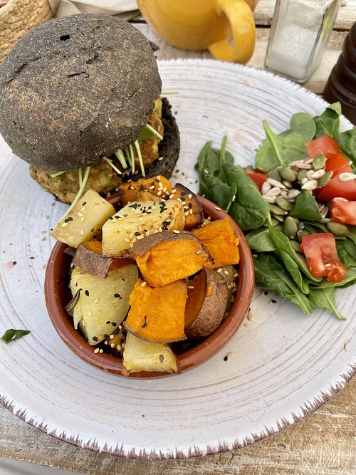   at Nude Cafe in Ibiza