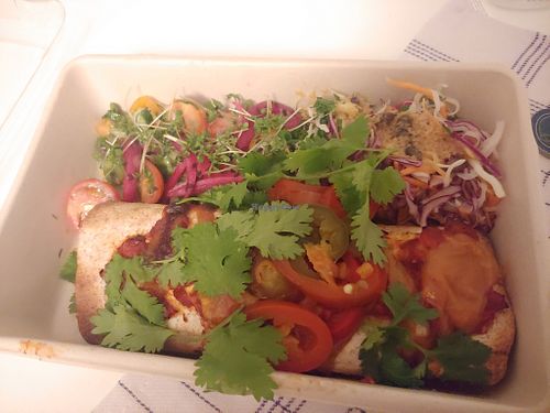 Burrito at Atlas Bar in Copenhagen