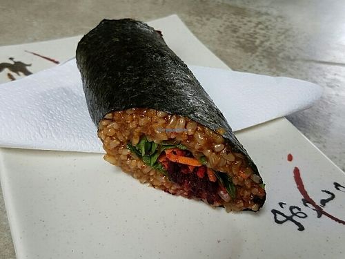 veg nori at The Organic Food and Wine Deli in Melbourne