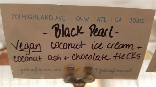 Black Pearl at Queen of Cream in Atlanta
