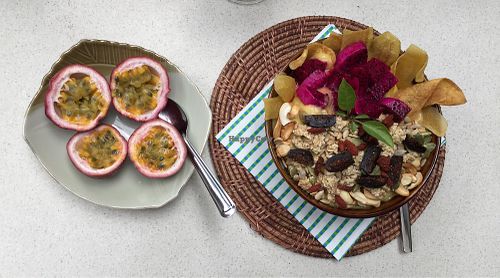 morning glory bowl at Snooze in Chiang Mai