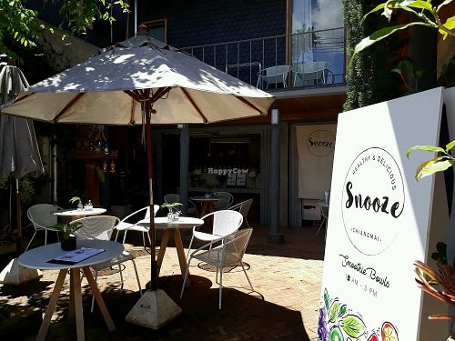 Garden at Snooze in Chiang Mai