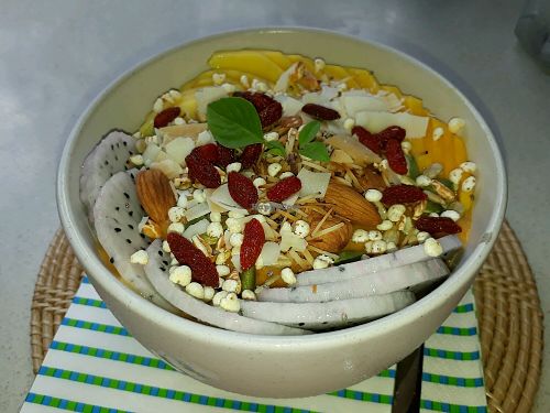 Smoothie Bowl at Snooze in Chiang Mai