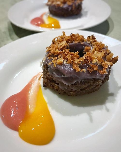 Coconut and Purple Sweet Potato Donut at OurPlace in Kapaa