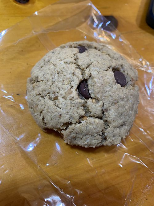 Peanut butter chocolate chip cookie 🤤   at Fudenjuce in Nevada City
