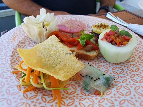 Vegan menu at Martinucci in Gallipoli