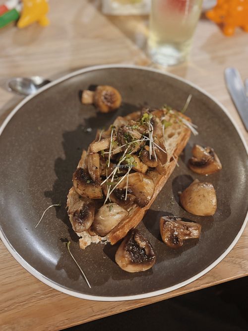 Feb ‘26 | Garlic mushrooms  at Junction 28 in Bassaleg