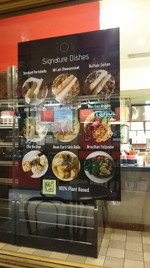 Some of menu items.  at Mi Lah - University City in Philadelphia