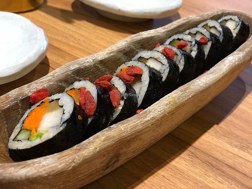 Kimbap  at The Joomak in Kowloon
