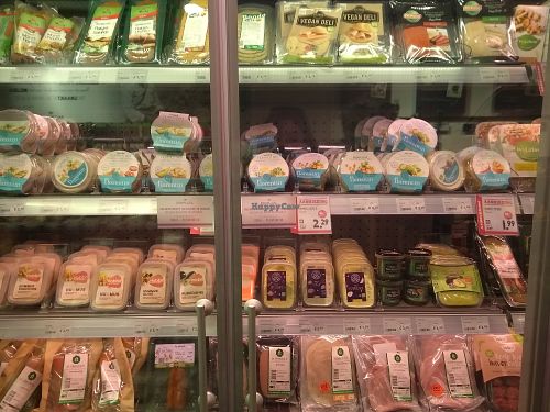 fridge section at Ekoplaza - Zadelstraat  in Utrecht