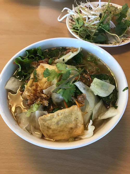 the ";vegan soup";  at Lee's Bakery in Atlanta