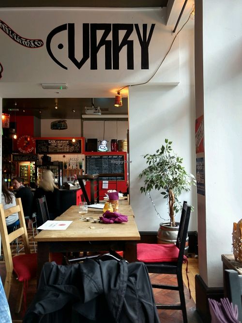 nice decor at Machair Bar in Glasgow