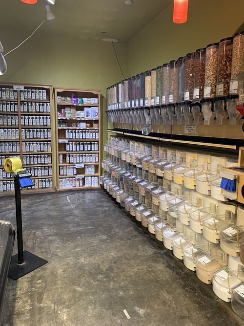 Bulk section  at California Organics in Nevada City