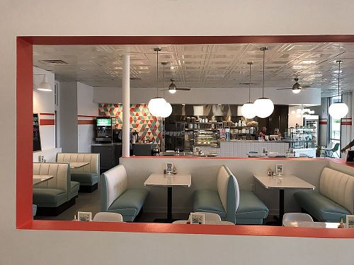 Interior  at Spiral Diner & Bakery in Denton