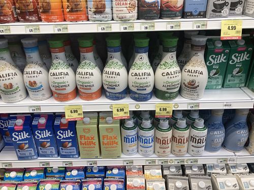 Vegan milks  at Market of Choice - Franklin in Eugene