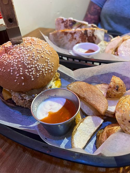   at Huacamole Vegan Food in San Pedro