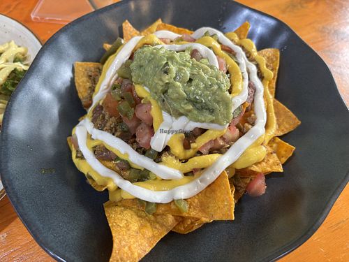   at Huacamole Vegan Food in San Pedro