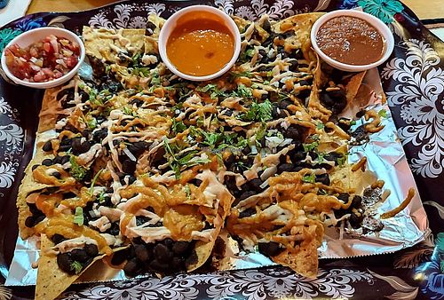 Vegan Nachos at Salsa Kitchen - Huay Kaew in Chiang Mai