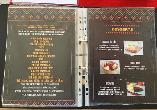 menu 4 at Salsa Kitchen - Huay Kaew in Chiang Mai