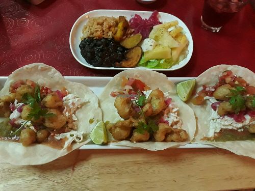 Cauliflower Baji Tacos at Salsa Kitchen - Huay Kaew in Chiang Mai