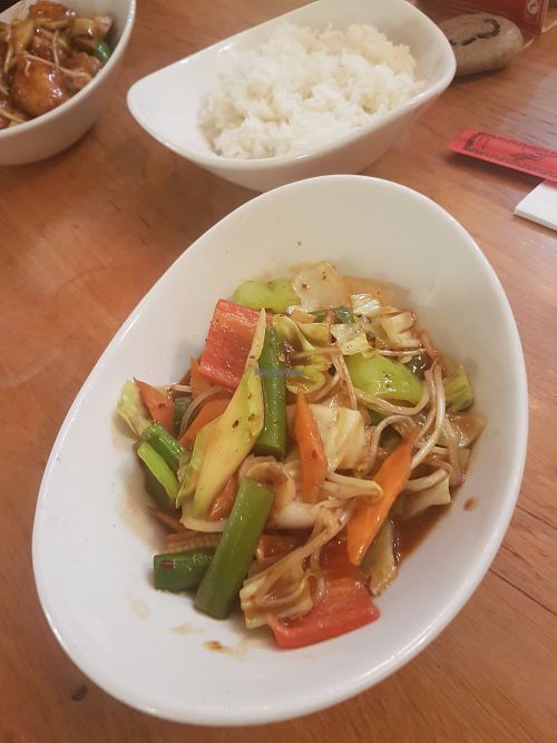 Sauteed Mixed Vegetables with Hot Sauce at Çin Büfe - Beşiktaş in Istanbul