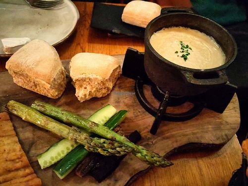 Fondue (homemade) at Mr. & Mrs. Watson in Amsterdam