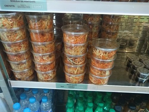 Thai salad (Vegan) 2,90 euros at Vapeurs Dim Sum in Collegien