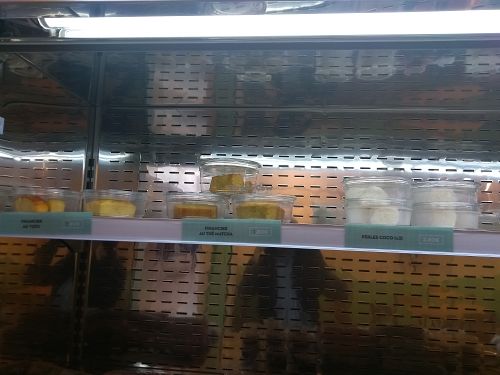 Vegetarian sweets at Vapeurs Dim Sum in Collegien