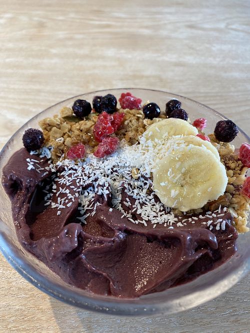 Home made Granola bowl at plant-HOLIC in Ginowan