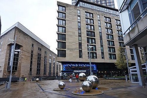 Steel balls and dough balls at Pizza Express - St Paul's Place in Sheffield