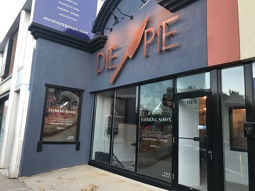 Their storefront! Very hard to miss! :) at Die Pie in Edmonton