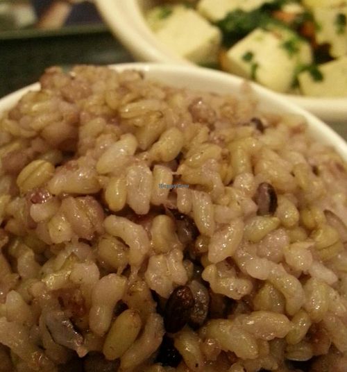 米飯非常好吃 at Wu Guan Tang Su Shi in Shanghai