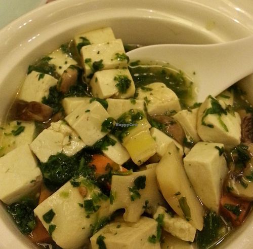 薊菜豆腐堡 at Wu Guan Tang Su Shi in Shanghai