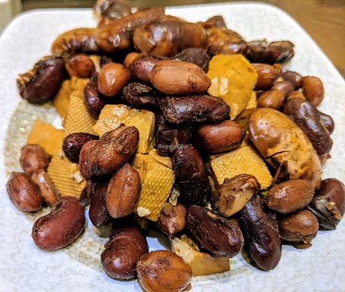 Beans and Tofu at Wu Guan Tang Su Shi in Shanghai
