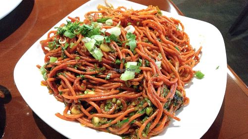  HAKKA NOODLES  at Mysore Palace in Franklin
