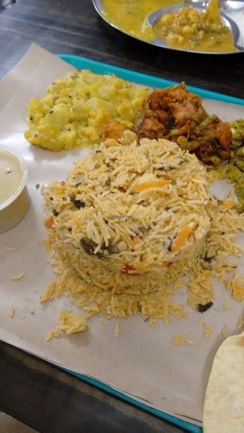 Chapati meal at Komala Vilas - Buffalo Rd in Central Singapore